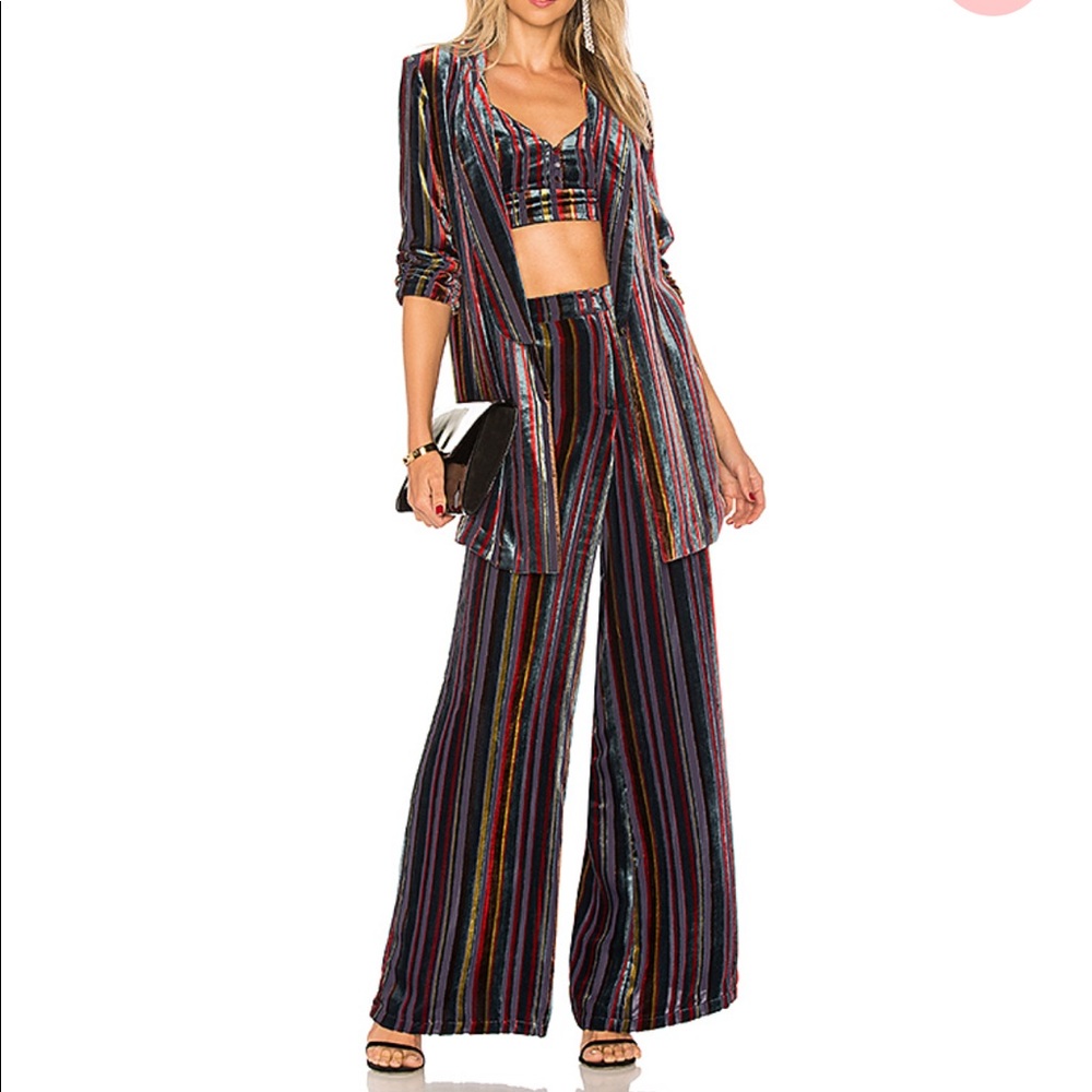 X Revolve Bailey bralette and Mona Pants